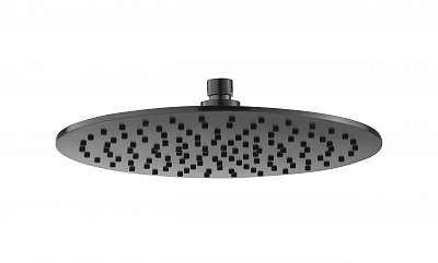 Верхний душ 30см Benesque Lumiere 22010103 черный брашированный