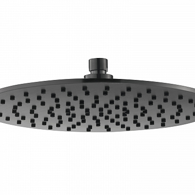 Верхний душ 30см Benesque Lumiere 22010103 черный брашированный